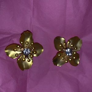 Floral earrings